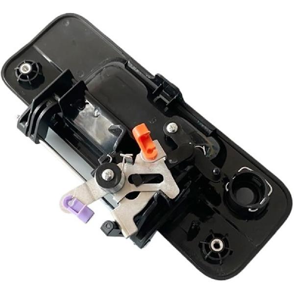 Compatible for Toyota Pickup Tundra 07-13 Trunk Door Handle Back Door Tailgate Open Catcher Handle Asyy with Key Hole Black 69090-0c040