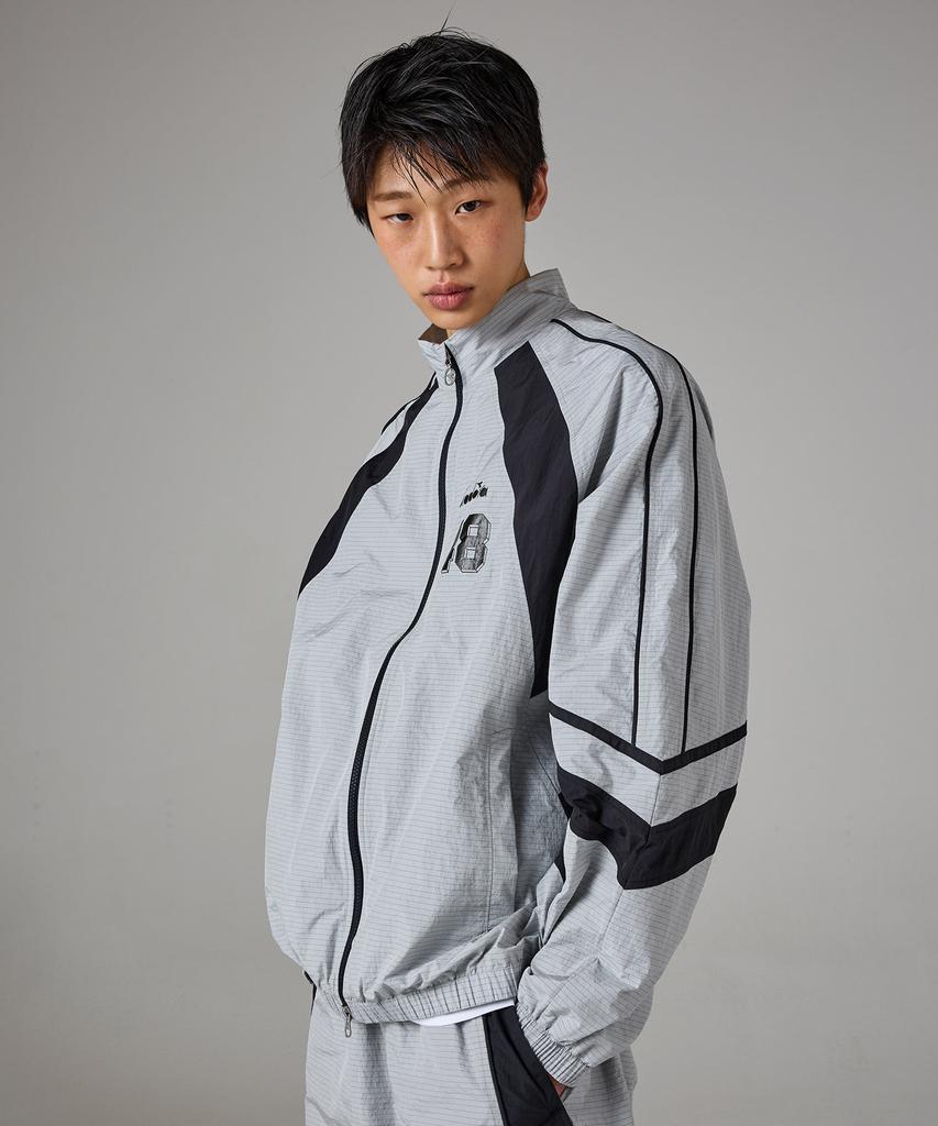 Diadora Regista Woven Jacket Grey
