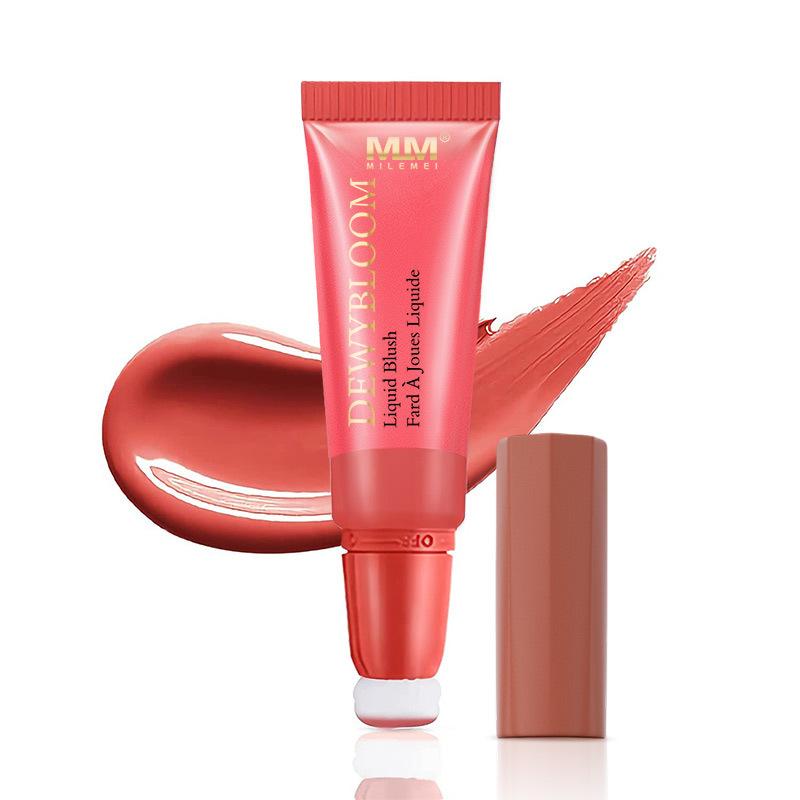 

5 кольорів Рідкі рум’яна для спонжа Рідкі рум’яна для губ і щік Зволожуючі Зволожуючі Легко натискаються Шовковистий макіяж Утримується 105#