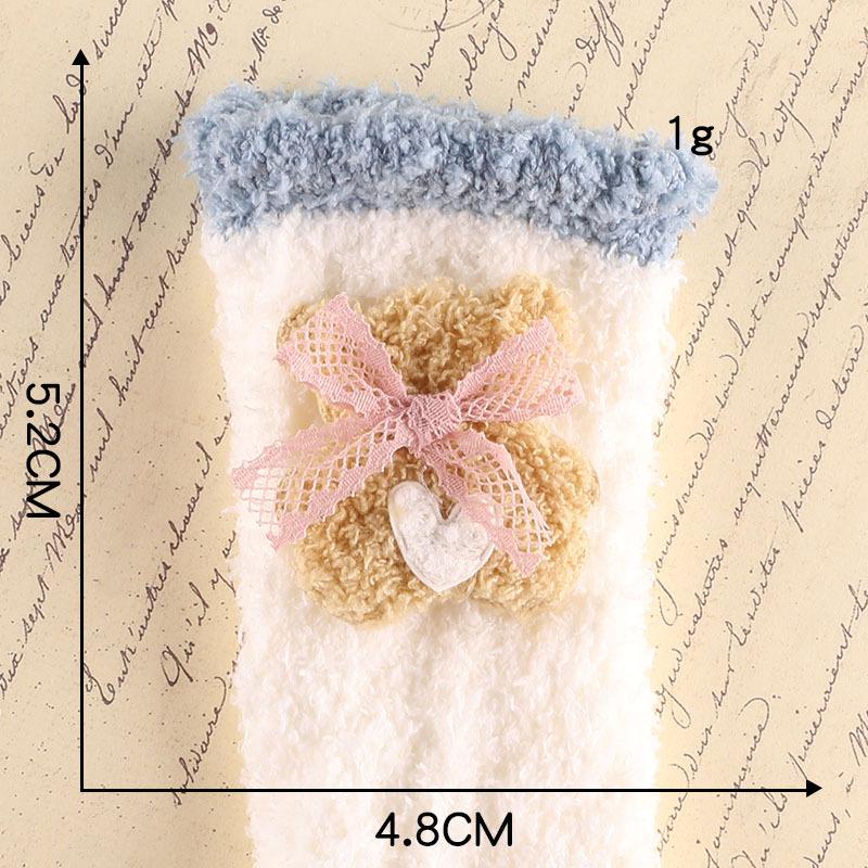 Hair Accessories Accessories Socks Shoes And Hats Decorative Accessories Bear Bow Hairpin Accessories Brooch Handmade Diy Clothing Accessories