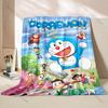 1PC Japanese Anime Doraemon Printed Blanket Flannel Fluffy Soft Blanket for Adult Kids Plush Sofa Bed Car Camping Luxury Gifts