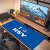 Blue Black Diamond Large Size Mouse Pad Large Gaming Table Cushion Nonslip Laptop Tablet Big Mousepad Xxl Mat Mini Pc Playmat With Lock Edge