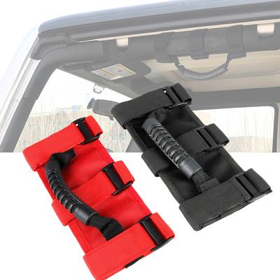 1680D Oxford Roll Bar Grab Handles For Jeep Wrangler TJ YJ JK JL 3 Straps Non-slip Interior Roof Grab Gandle