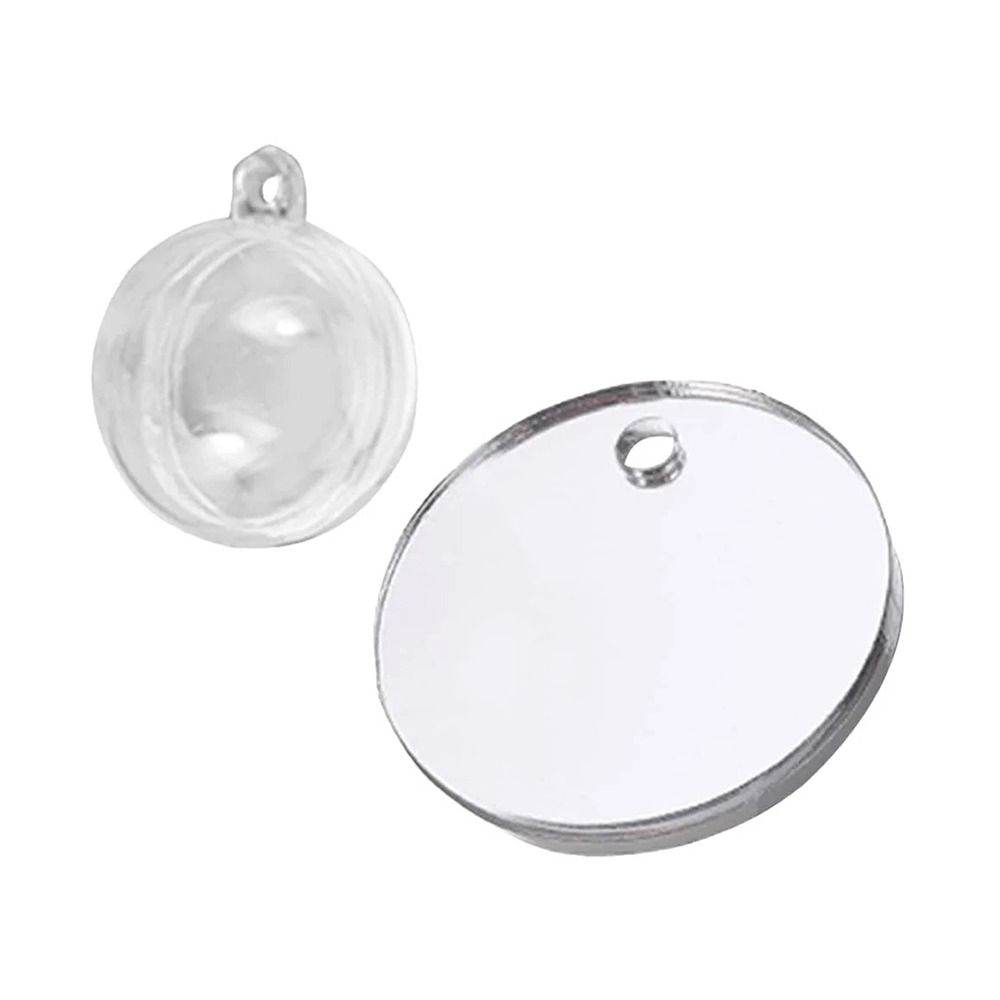Water Plant Landscape Betta Training Mirror Fish Tank Ornament 4/5/6CM Fish Exercise Mirror Double-sided Acrylic