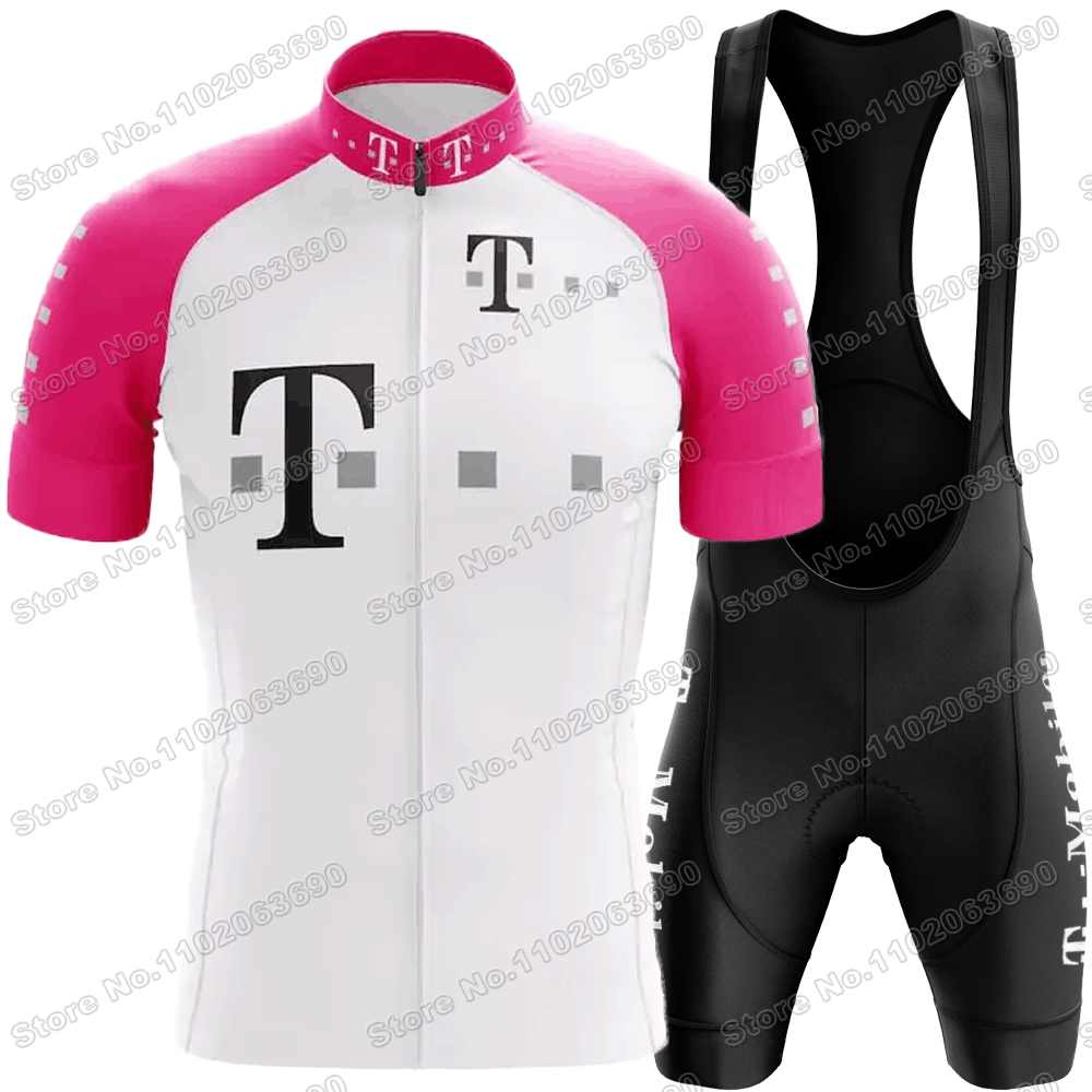 Retro Team T Radtrikot Set Herren Vintage Radbekleidung Sommer Klassisch Rennrad T-Shirts Anzug Fahrrad Trägerhosen