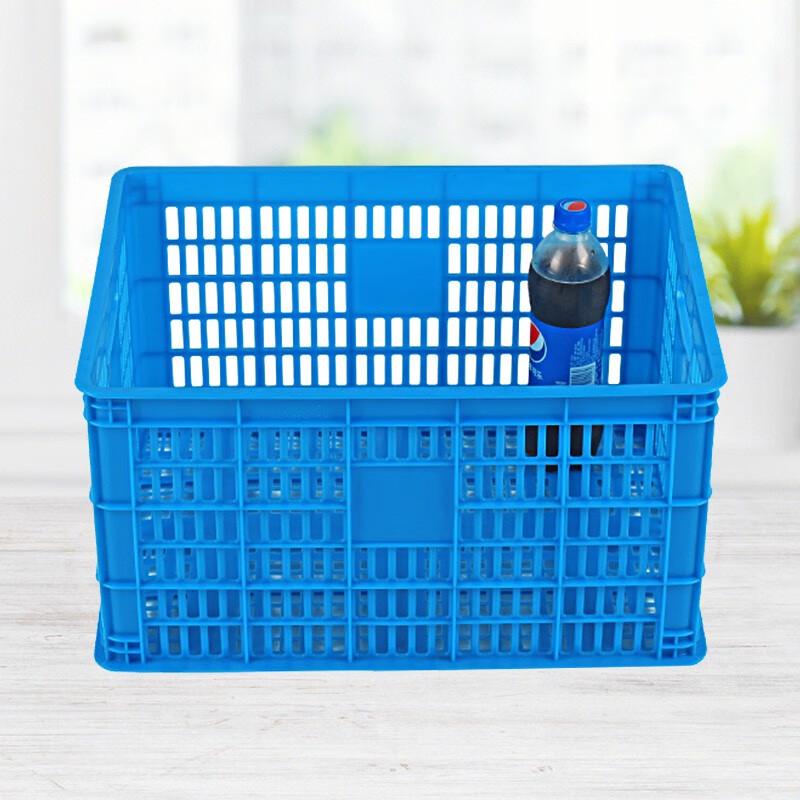 Wanzun Heavy-Duty Rectangular Plastic Storage Basket