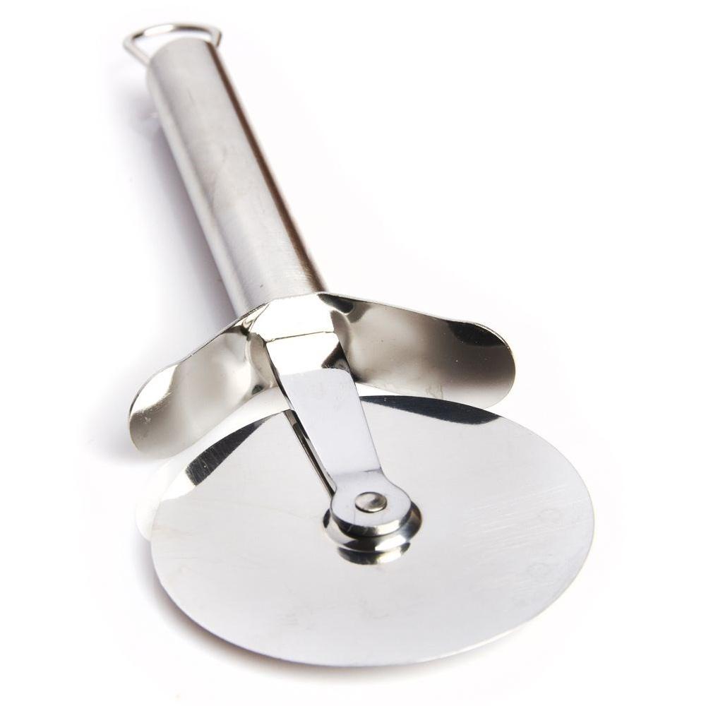 Steel round pizza cutter 20.5 cm