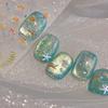 Summer Seashell & Goldfish Laser Waterproof Nail Stickers