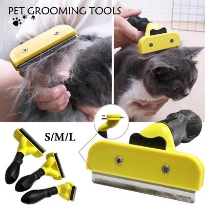 Hund/Katze Kamm Kamm Haar Entfernung Werkzeug Kämmen Messer Haustier Katze Haar Entfernung Pinsel Haustier Reinigungsmittel