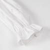 2025 Spring Women's Fashion Hollow-Out Embroidered Lace-Up Shirt Top