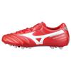 Pro 2 Pro AG Men's Soccer Shoes Red White Shock Absorption Anti Slip Lightweight P1GA221460