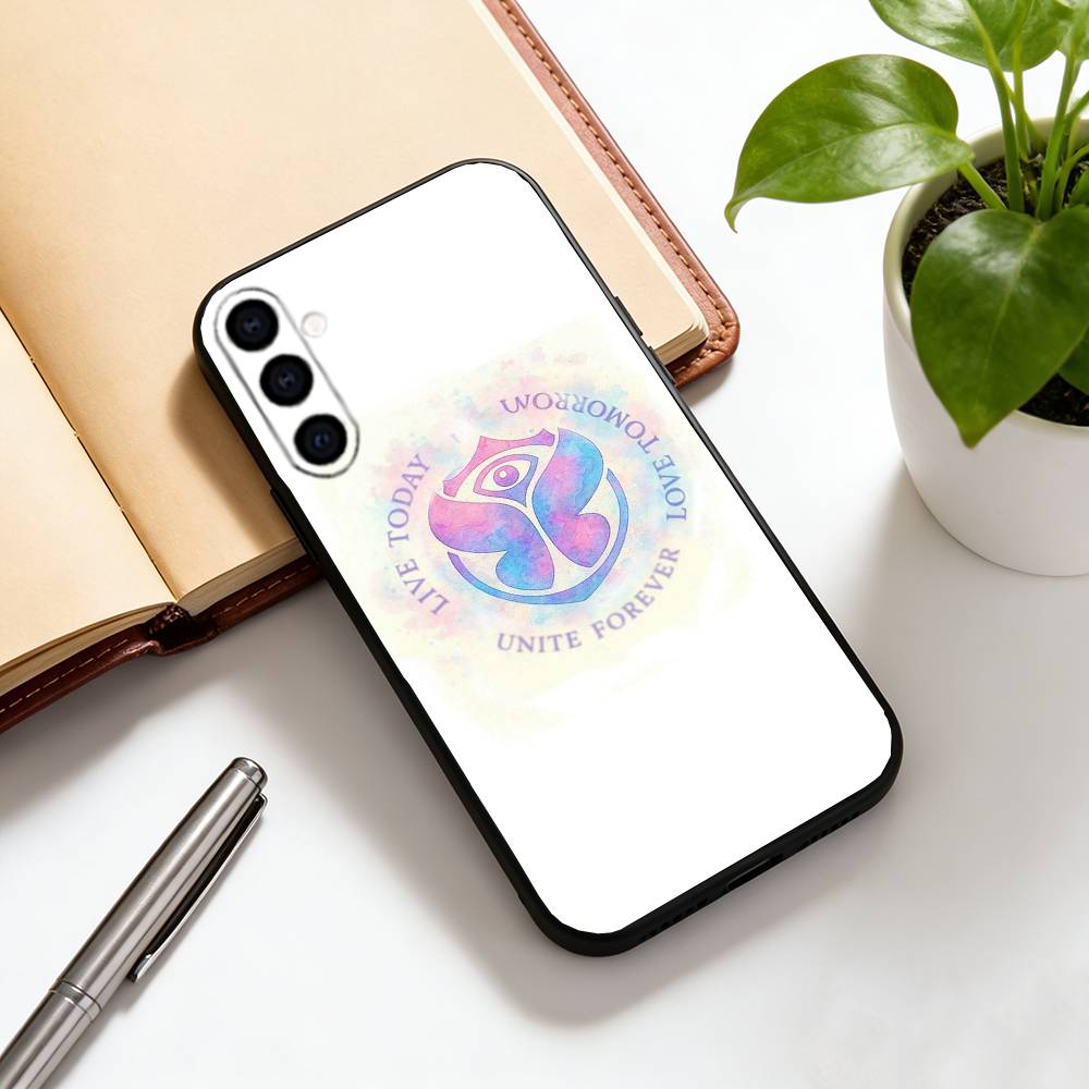 Tomorrowland  Phone Case For Samsung Galaxy A73,A72,A71,A70,A53,A52,A51,Others Soft Black Cover