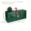 1pc Large-capacity Christmas Tree Storage Bag Suitable for 7/9ft Christmas Trees, Waterproof and Dustproof Woven Luggage Moving Bags