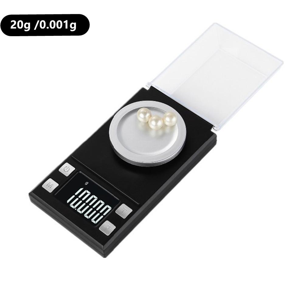 Digital Jewelry Scale Balance Gram Scale 0.01g 20g/50g/100g High Precision Gold Mini Pocket Scale Medicinal Herbs Weight Tool