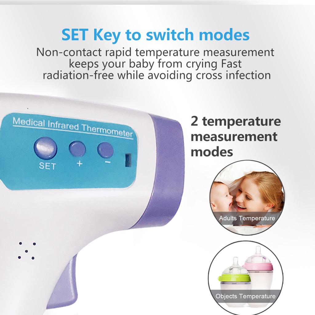 Digital/_infrared/_body Non-contact/_thermometer for Protecting Family Health. Forehead/_thermometer/_gun