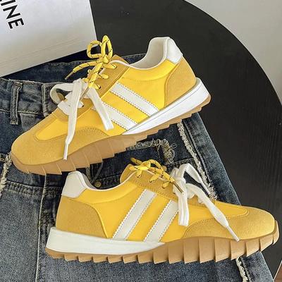 Fashion Sneakers Women Vulcanize Sports Shoes Casual Flats Spring Autumn 2024 Korean Tennis Female Fashion Footwear Vintage Running