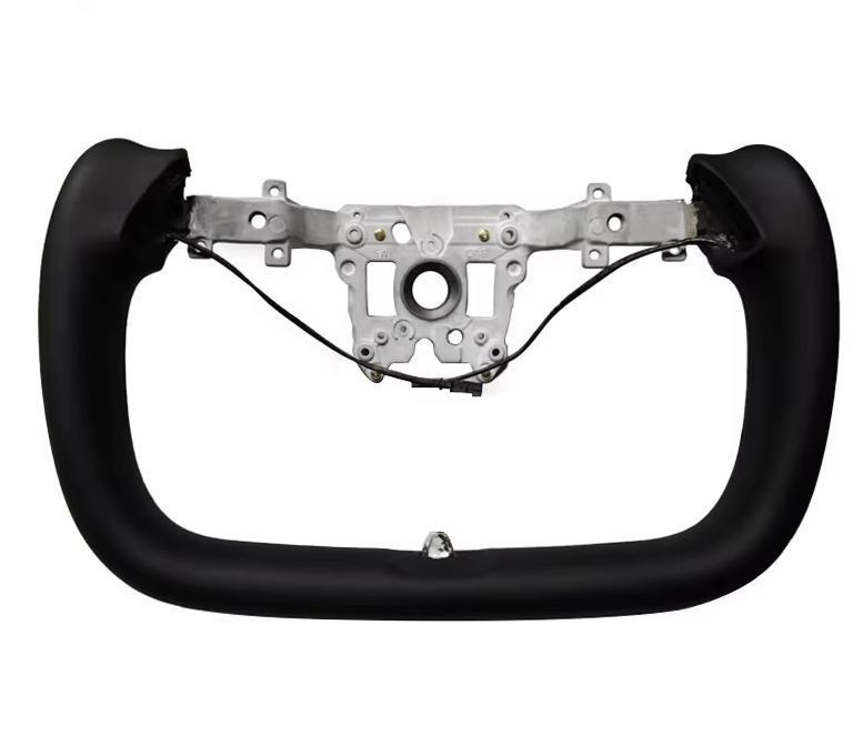 Handle For Tesla Model 3 Highland 2026 Yoke Steering Wheel Alcantara/Nappa Leather Car Racing Model 3 Highland 2024 2025