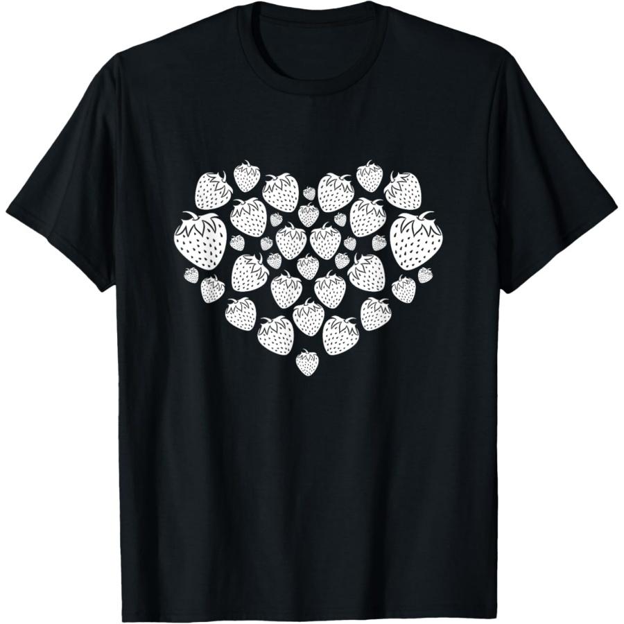 

Strawberry Heart Strawberry Heart T-Shirt XXXXXL чорний