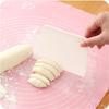 Pastry Cutter Plastic Cake Spatulas Dough Scraper Trapezoid Bread Pizza Fondant Tools Butter Knife Multiduty White Safe Bakeware