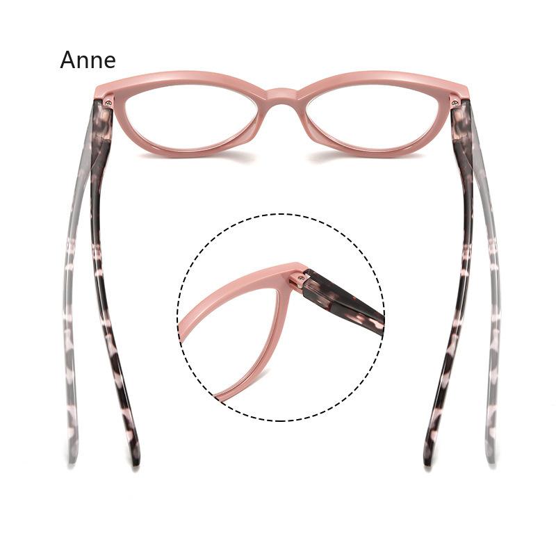 202 Fashionable Cat Eye Reading Glasses Women Female Personality Large Frame Spring Leg Presbyopia Glasses +1.0 To + 4.0 gafas