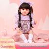 56cm Reborn Simulation Barbie Baby Doll Gift Set - Soft Gel Toy for Girls