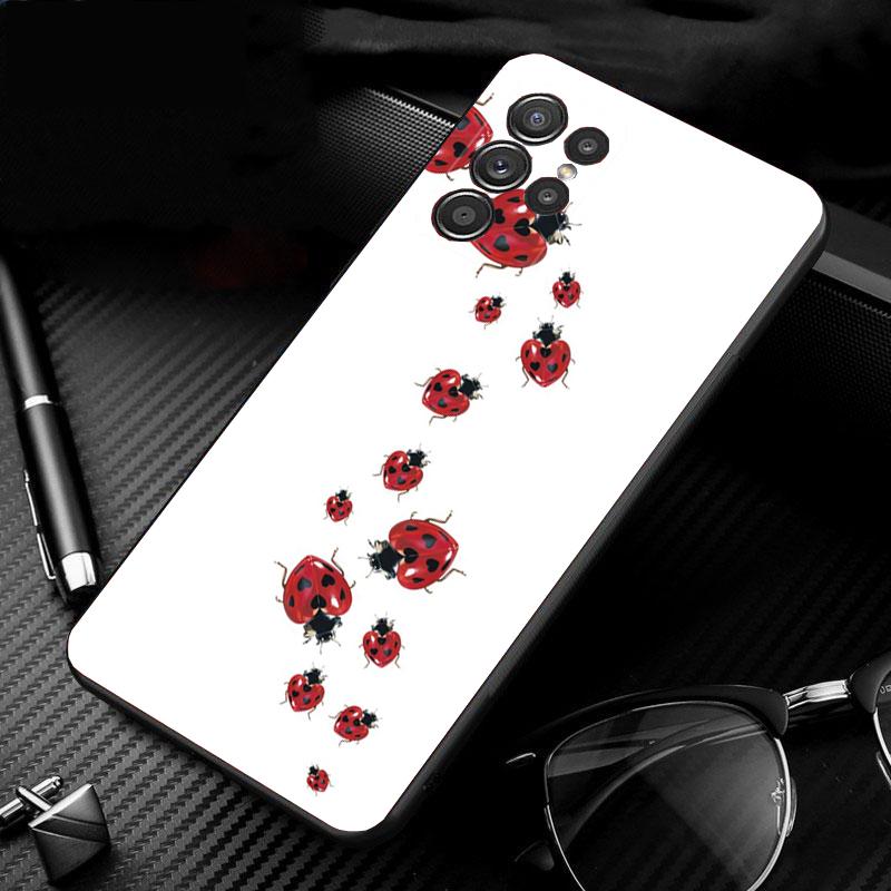 

Phone Case For Samsung Galaxy S26 S25 S24 S23 S22 S21 Ultra S24 S23 S22 S21 S25 Plus S24 FE ladybug S23