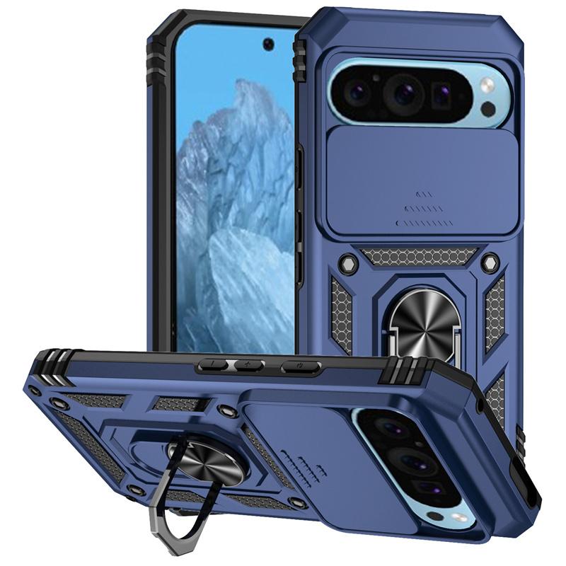 Armor Funda For Google Pixel 10 Pro 5G Case Cae Magnetic Holder Ring Case For Pixel10 Pixel 10 Pro XL 10Pro Lens Protector Cover