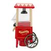 Red Retro Model Automatic Popcorn Machine Household Corn Popper for Party Birthday GiftUK Plug 220V