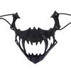 Maschera Teschio Festa Denti Lunghi Demone Scheletro Mezza Maschera Lupo Drago Tigre Maschera Houjuu Nue Cosplay Halloween Accessori Costume