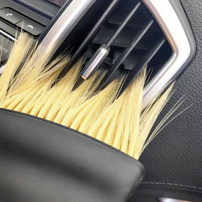 Car Air Conditioning Outlet Cleaning Brush, Dust Removal Brush, Interior Fine Gap Dusting Brush, Soft Bristle Brush, Long Bristle Brush
