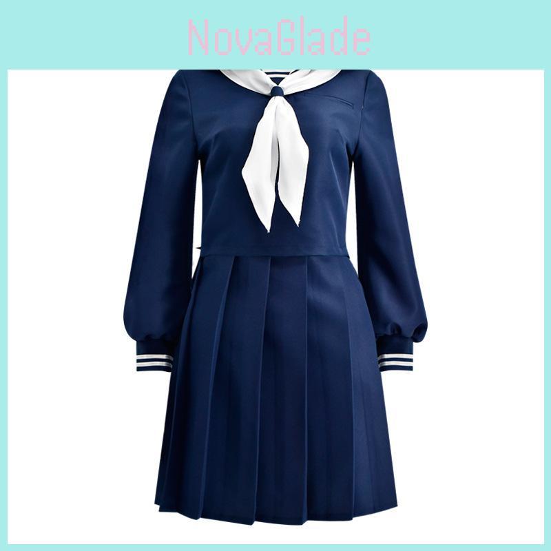 Black Yohane Maki Cosplay Costume Set For School Girl Anime Jk Uniform