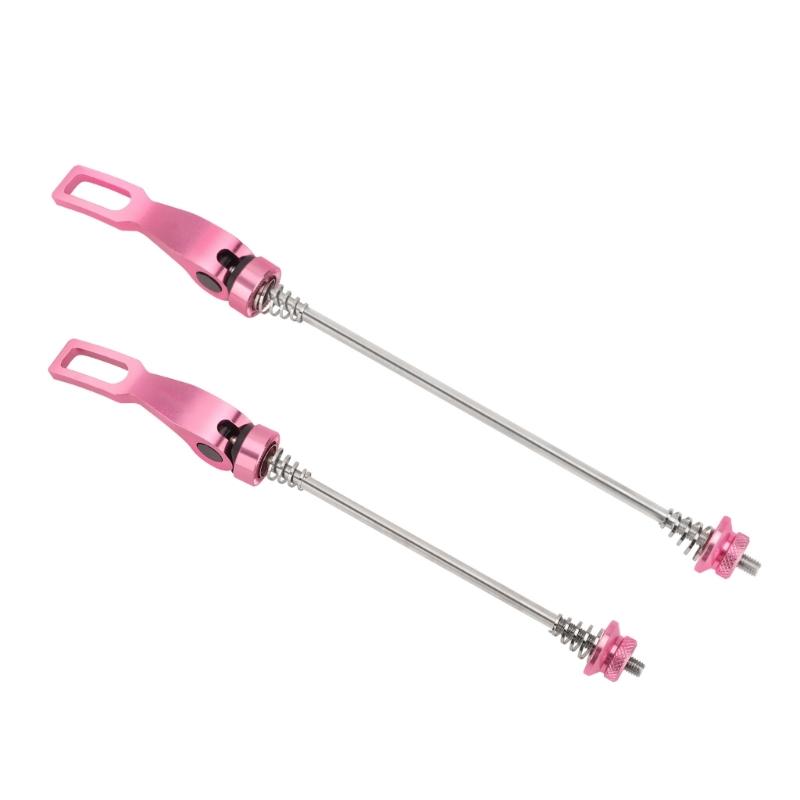 Bicycles Wheel Hub Quick Release Skewers Bike Front Rear Bicycles Wheel Hub Clip Bolt Levers for Bike Wheel Hub