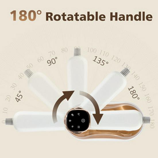 Iron 2024 Smart Handheld Garment Steamer: Three-Speed Electric Steam Iron for Clothes