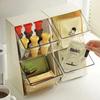 Tea Bag Storage Box Office Capsule Coffee Instant Milk Tea Finishing Shelf Transparent Acrylic Desktop Sundries Organizer Box
