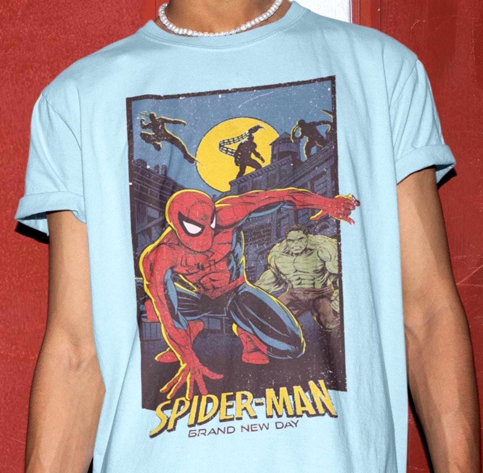Spiderman Brand New Day Movie Shirt - Peter Parker Shirt,Spiderman Movie Tshirt,Tom Holland Shirt,Spiderman Kids Shirt,Spider-Man Tee S