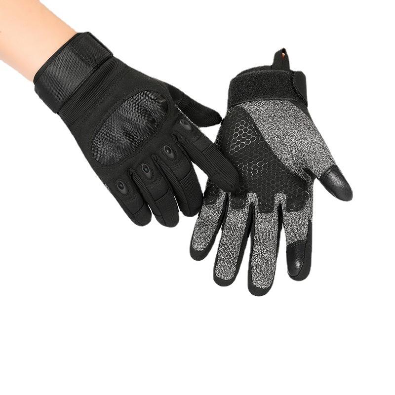 Männer und Frauen Alle Finger Anti-Rutsch Militärfans Outdoor Kampffeldtraining Touchscreen Rad- und Bergsteigerhandschuhe
