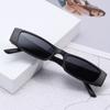 1PC Unisex Small Narrow Rectangle Frame Sunglasses Retro Vintage UV400 Protection Trendy Streetwear Eyewear Fashion Sun Glasses