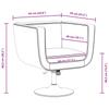 Bar Stool Black Artificial Leather