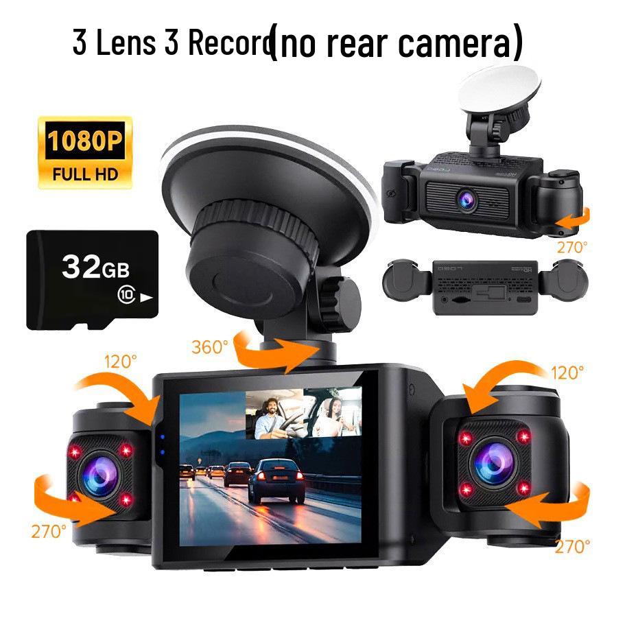 1080P Four-Lens Night Vision Dash Cam