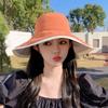 Foldable Bucket Hat Wide Brim Panama Caps New Mountaineering Caps  for Camping Hiking