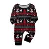 Christmas Printed Matching Family Pajama Set for Parents and Kids Holiday Wear