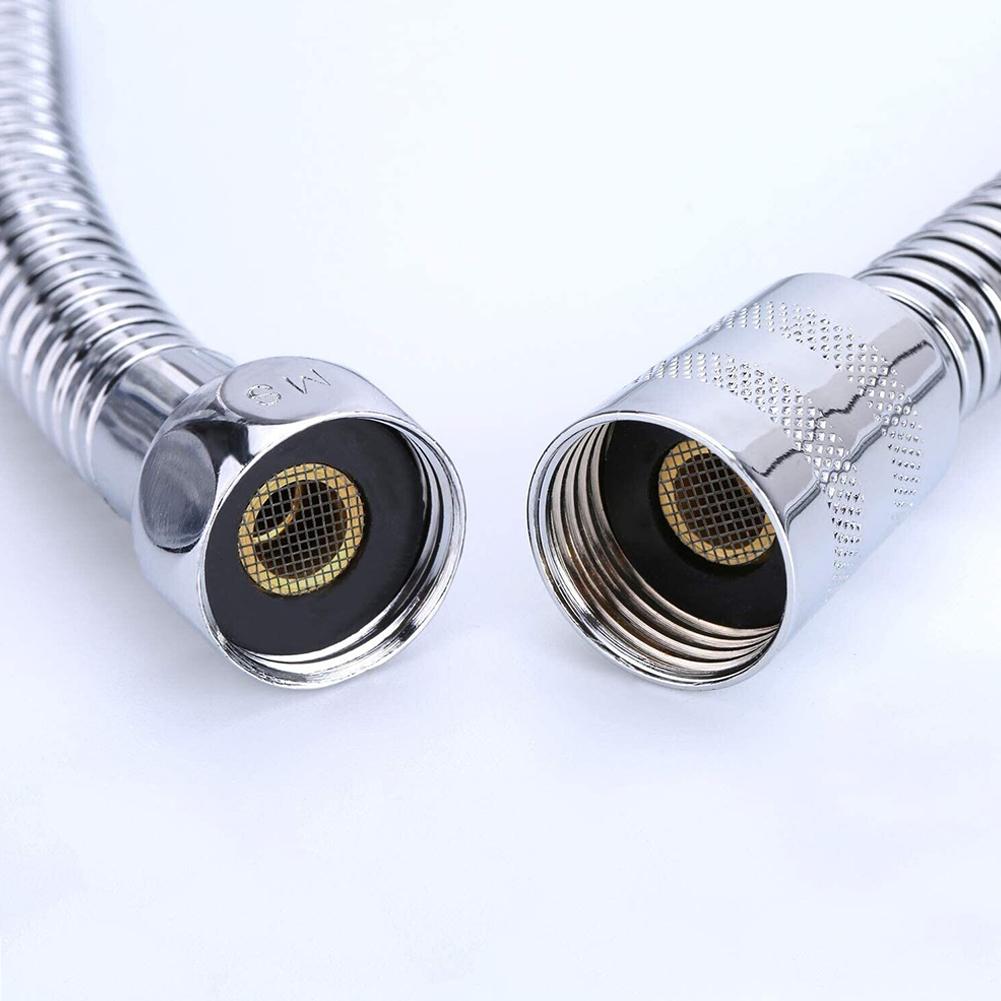 20 Pcs Hose Rubber Washer Seal O Ring Hose Gasket Filter Net Mesh For Shower Head Stainless Steel For 1/2 Inch Tap Head Parts
