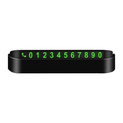 Concealed  Number Design Car Parking Sign Car Parking Number Display Glowing for Enhanced Privacy & Quick Number Change