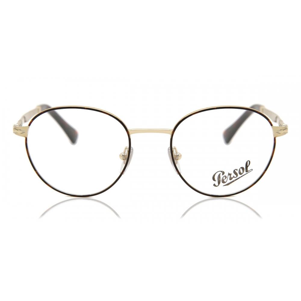 

Persol Po2460v 1075 Men Eyeglasses Gold/Havana/48-20-140