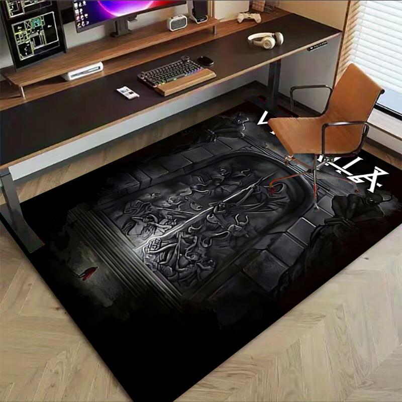 1pc Valhalla Carpet, Office Rug Outdoor Mat Home Decor Area Carpet Festival