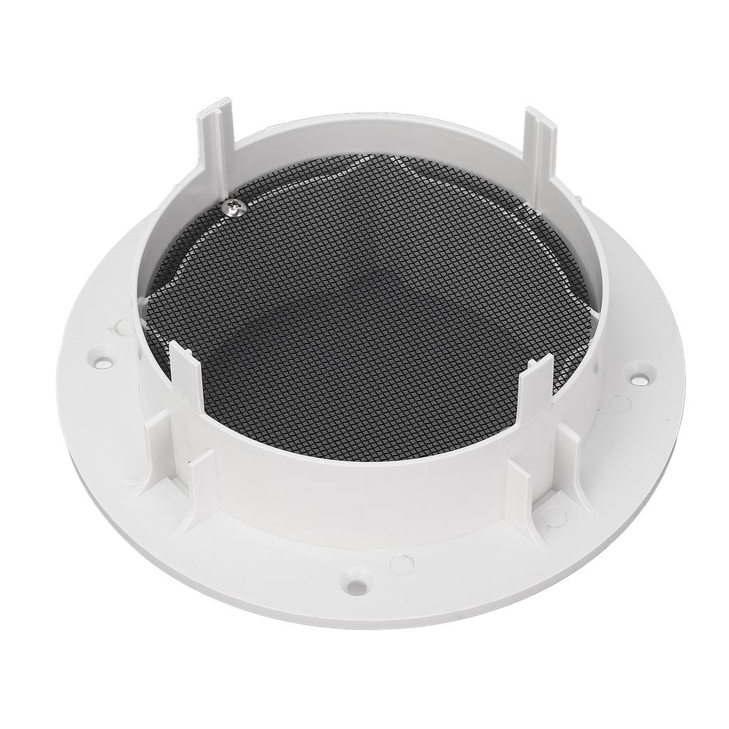RV Roof Vent Cap 155mm Air Exchange Oxidation Resistant Round Mushroom Ventilation Cap with Mesh Screen for Campervan