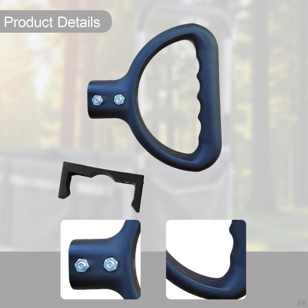 Folding Wagon Push Handle Replace Accessories Practical Trolley Spare Parts for Camping