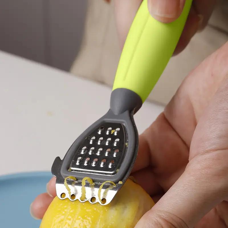New Stainless Lemon Cheese Vegetable Zester Grater Peeler Slicer Kitchen Tool Gadgets Fruit Vegetable Chopper