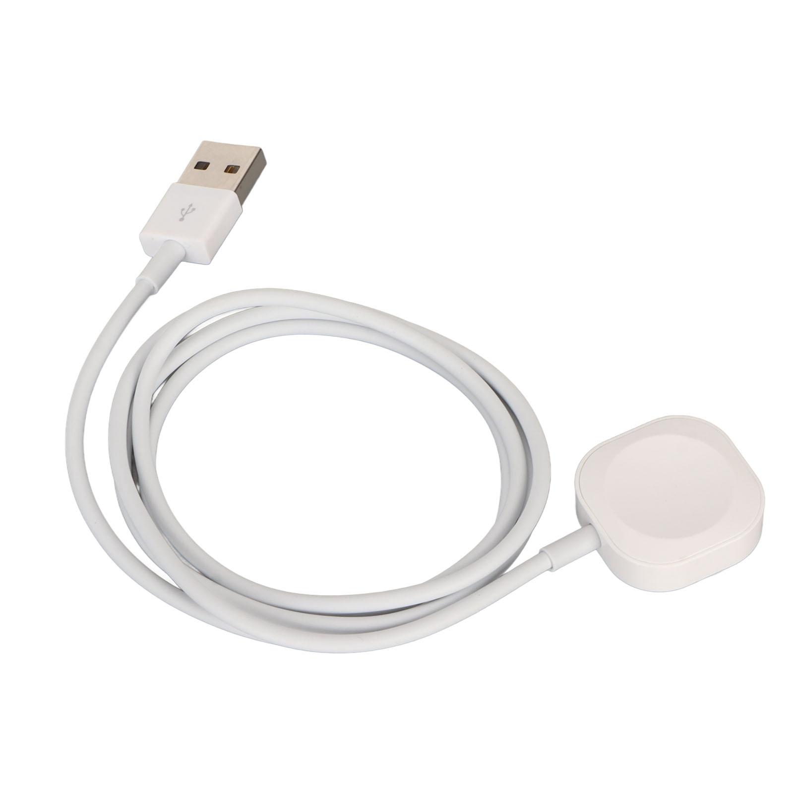 

Watch Charger for 8 7 6 5 4 3 2 1 SE Portable USB Magnetic Wireless Watch Charging Cord for Home Travel белый