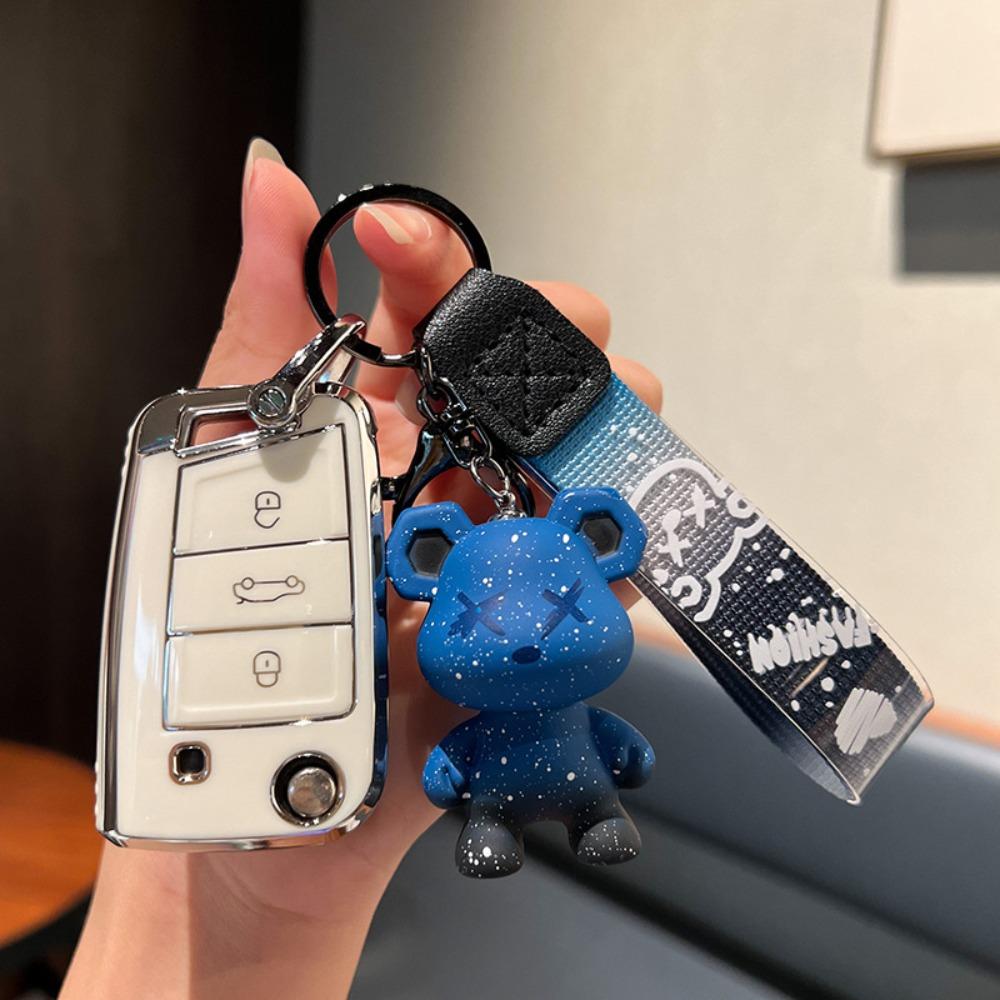 Durable for VW Key Holder for Golf Polo Passat Tiguan Lavida Bora Sagitar Troc Tuyue Lamando Protective Cover